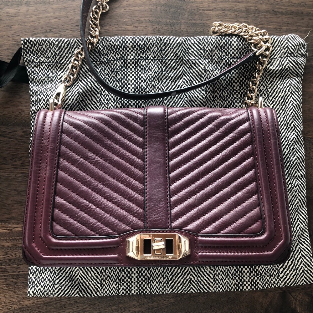 Rebecca Minkoff Chevron Quilted Crossbody Handbag